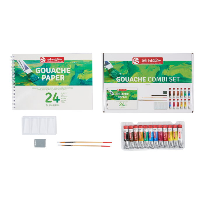 Talens Art Creation Set Gouache Combi 12 Tubos x 12ml Colores Surtidos Talens Art Creation Set Gouache Combi 12 Tubos x 12ml Colores Surtidos